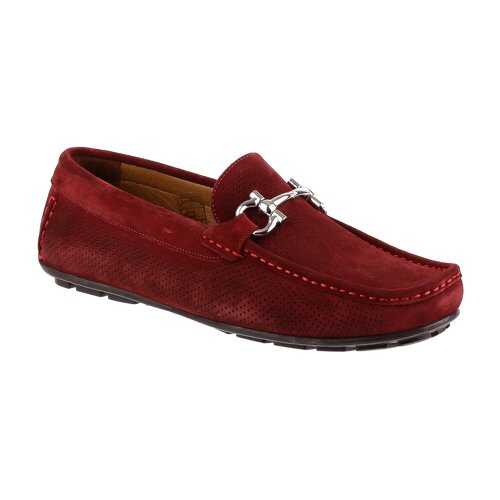 Мокасины мужские CABANI SHOES 010M823 красные 40 RU в Честер