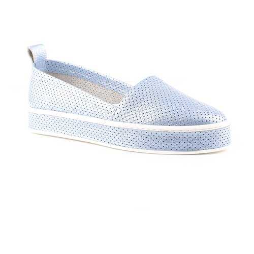 Слипоны женские Shoes Market 996-5006-59 синие 38 RU в Честер