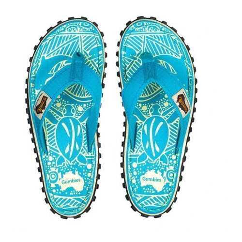 Шлепанцы женские Gumbies Islander Canvas Turquoise 2020 (40) в Честер